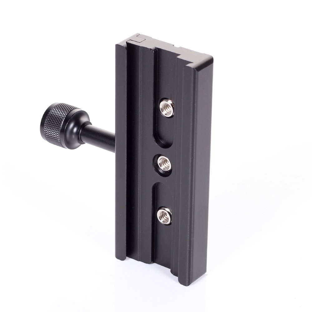 Hersmay 120mm Arca-Swiss Quick Release Plate with QR Clamp Adapter QR-120