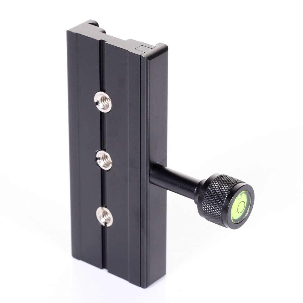 Hersmay 120mm Arca-Swiss Quick Release Plate with QR Clamp Adapter QR-120