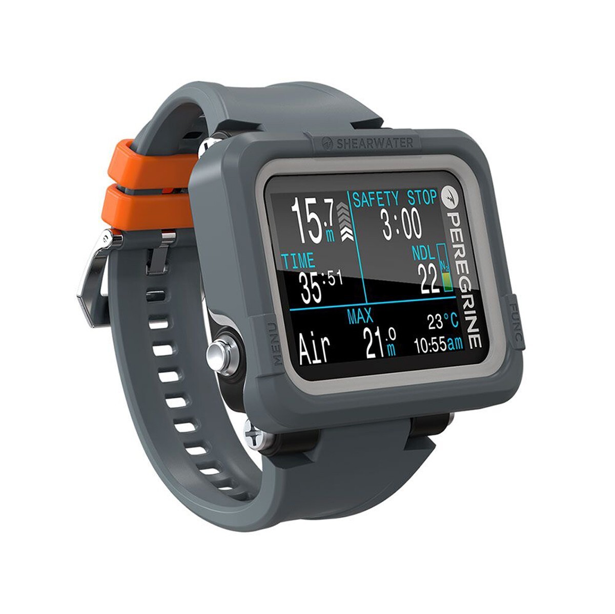 Shearwater Peregrine Adventure Edition Dive Computer – Dark