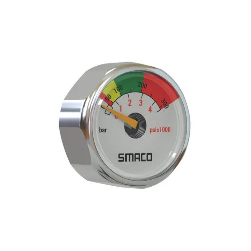 Smaco M10 S300 + Plus S500 Scuba Dive Tank Mini Pressure Gauge SPG Pony Bottle