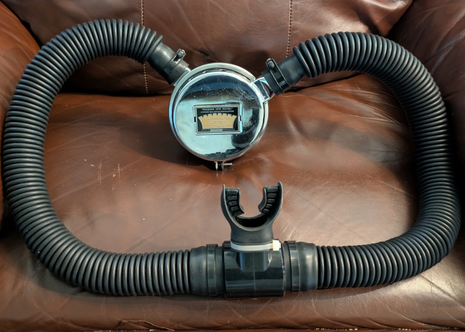 Vintage Scuba US Divers Royal AquaMaster Regulator VDH Phoenix, HPR, DSV