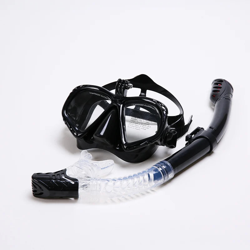 HD Panoramic Snorkeling Mask Set GoPro Mount Anti Fog Dive Gear Scuba Diving
