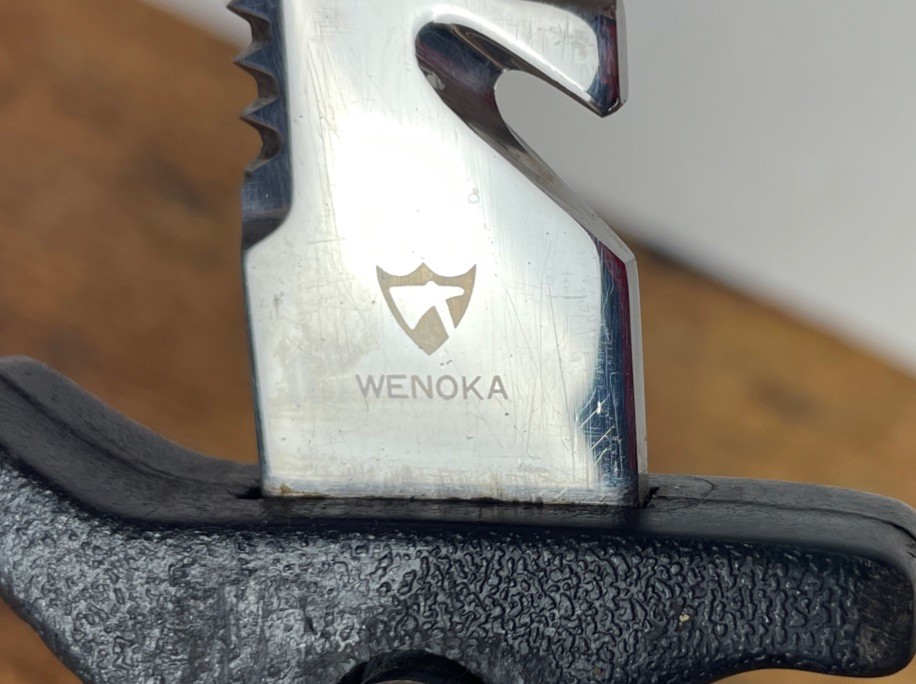 Wenoka 8635 Fixed Blade Dive Knife With Sheath 304-SS – Black- Japan