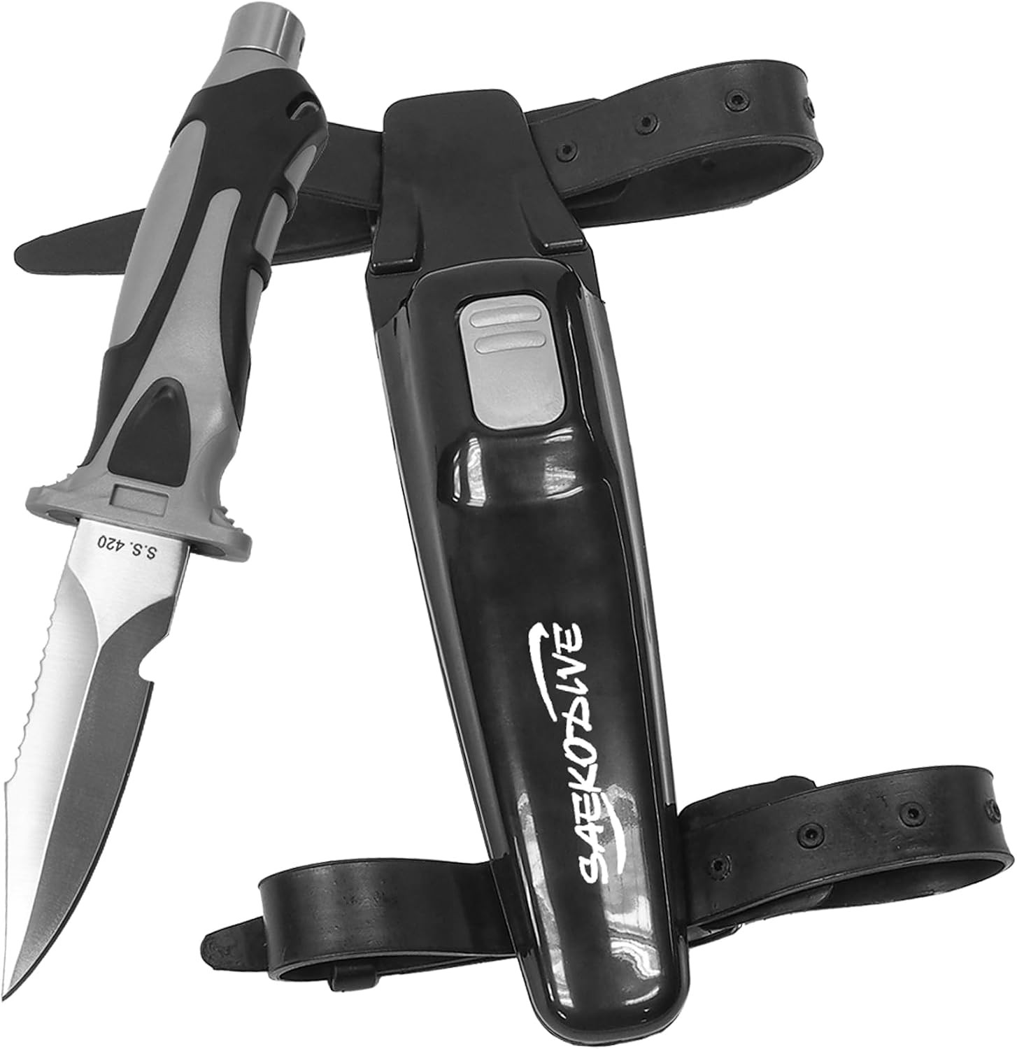 Edge Series Dive Knife Scuba Spearfishing Small w Holster