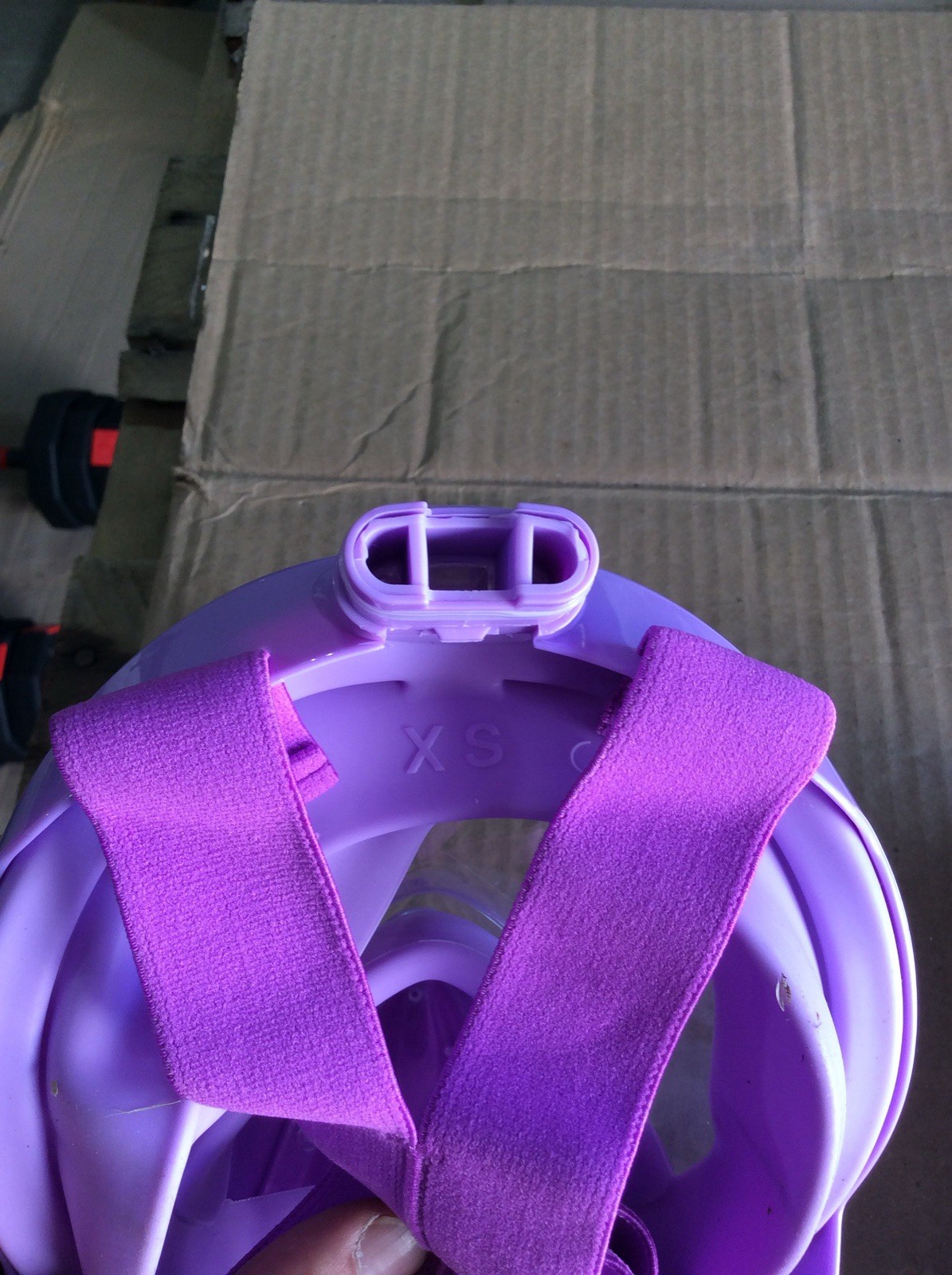 Full Face Snorkel Diving Mask XS – Purple Anti-Fog Swim Gear with Accessories