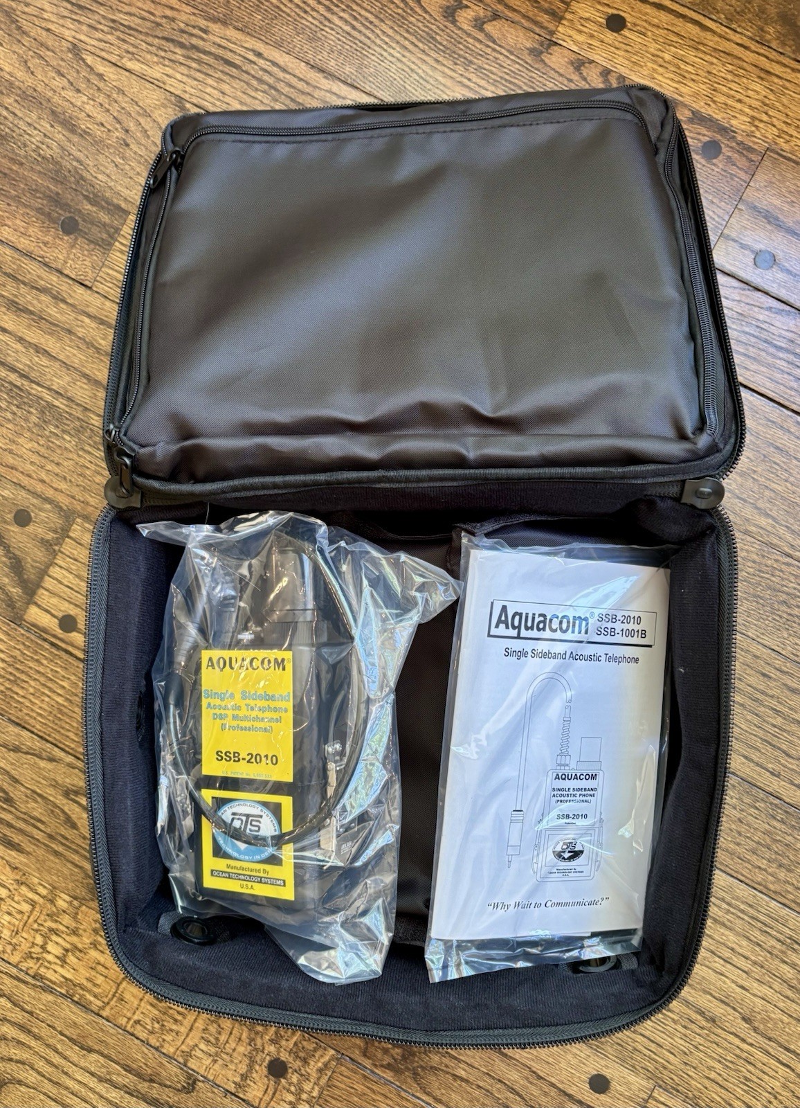 BRAND NEW OTS Aquacom SSB-2010 4ch Underwater Transceiver for Scuba Diving