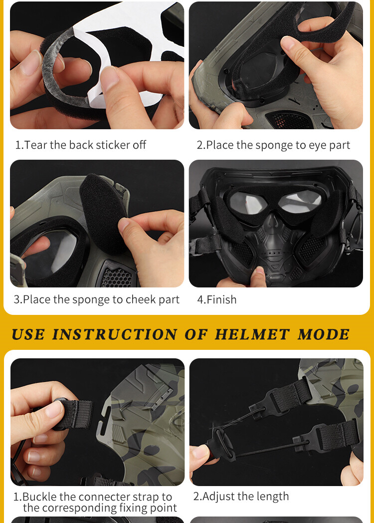Skull Messenger Paintball Full Face Mask Tactical Mask Airosft Face Cover