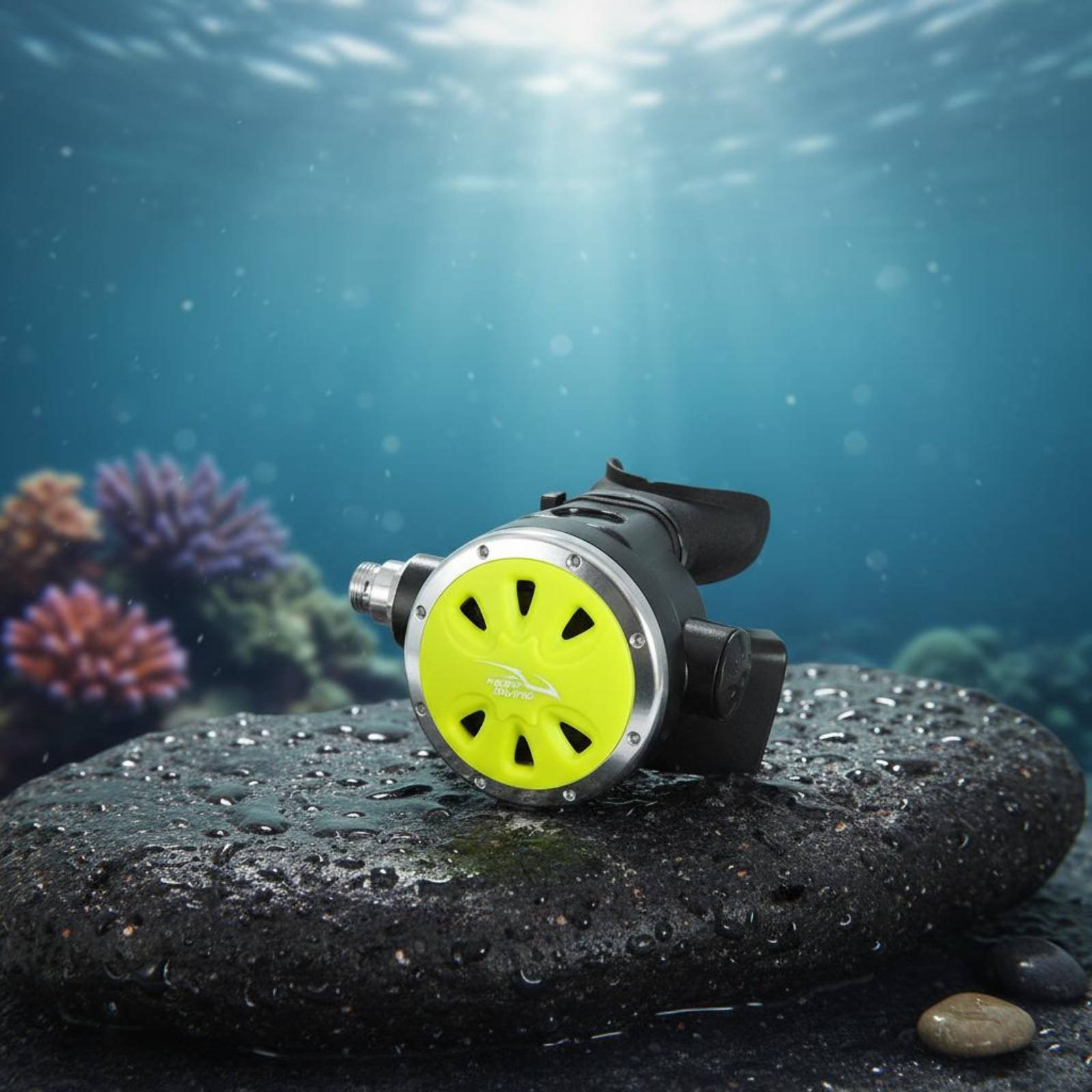 Non-Adjustable Breathing Stage Comfortable Fit Dive Gear High Visibility