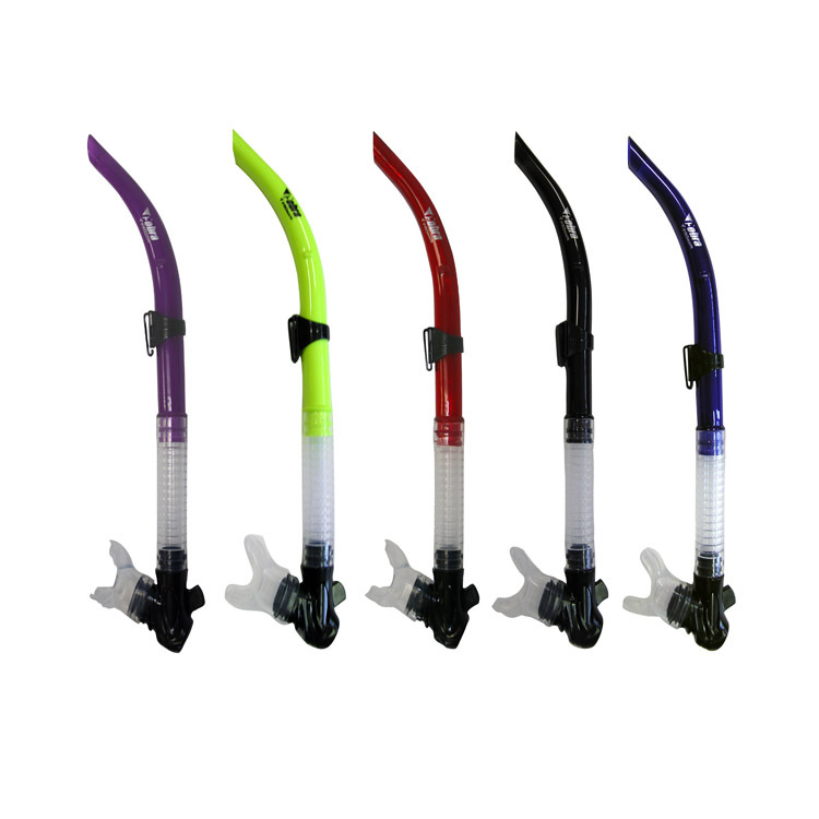 NEW Scuba Dive Silicone Flexible Purge Signal Whistle Snorkel