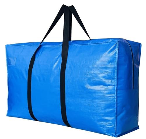 Extra Large Storage Duffle Bag for X-Large-38″(L) X 11.8″(W) X 23″(H) PE Blue