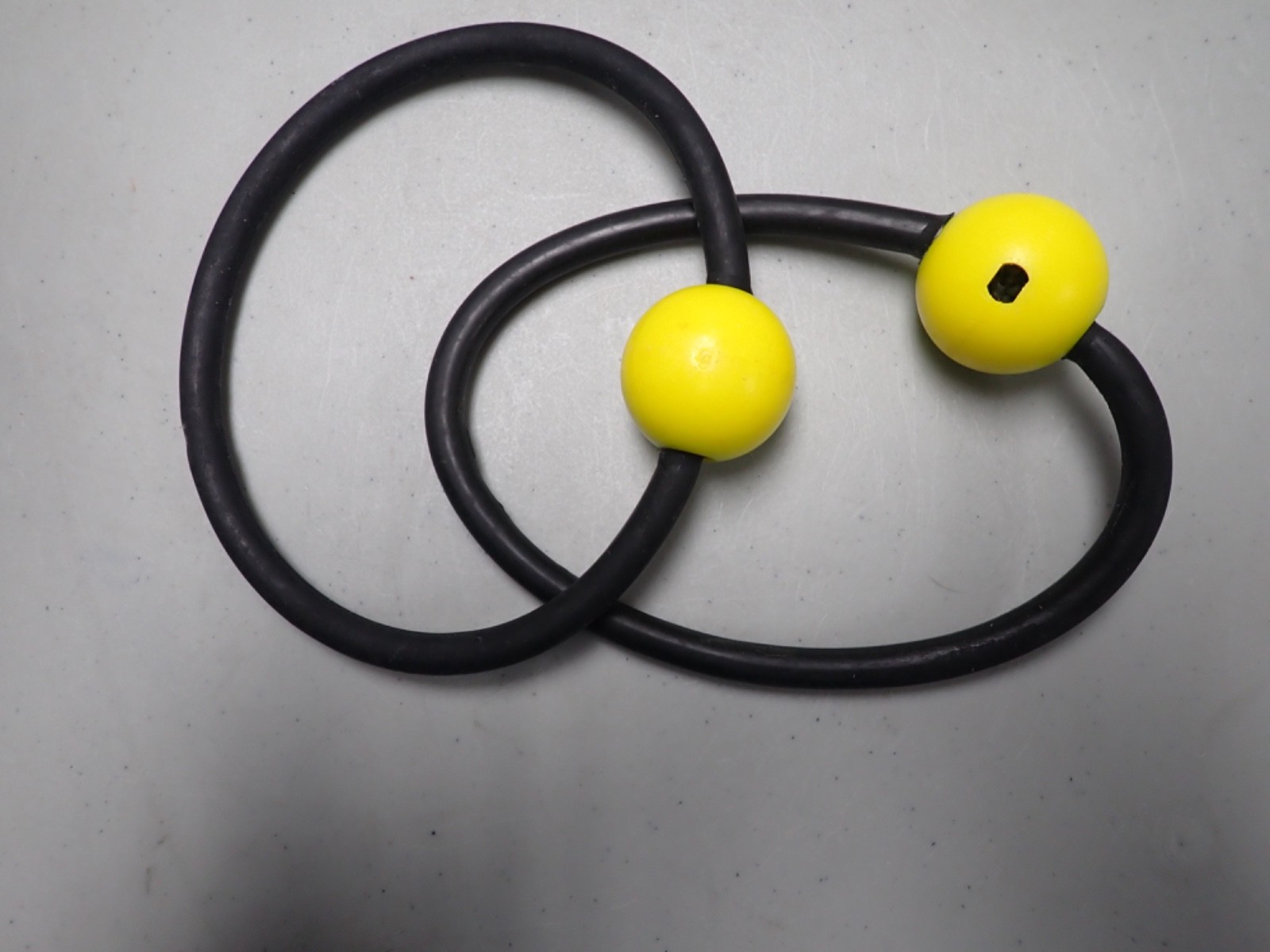 Scuba Tank Banger Pair Lightly Used Black/Yellow