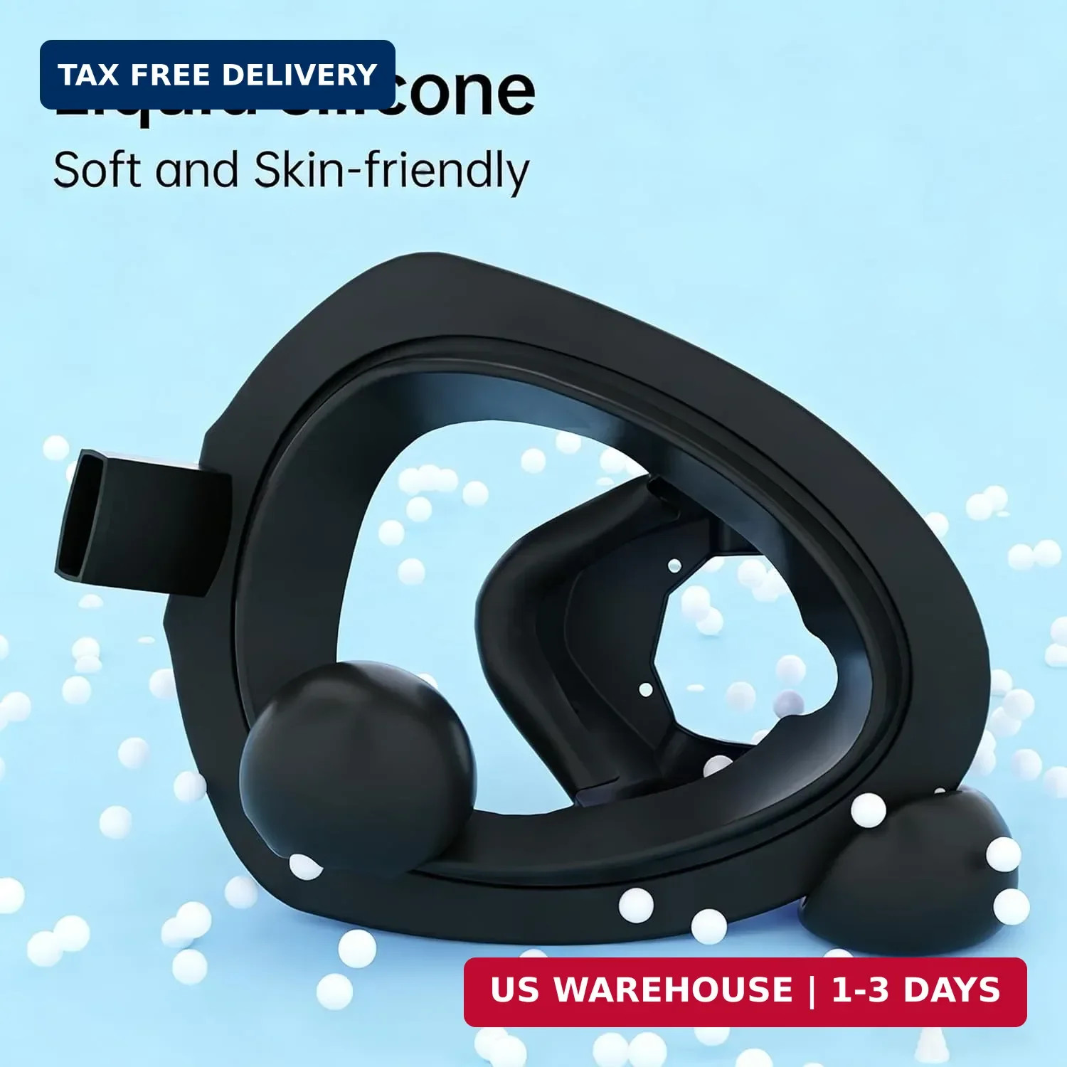Snorkel Mask for Adults, Full Face Snorkeling Mask Anti-Fog Anti-Leak with Dry T