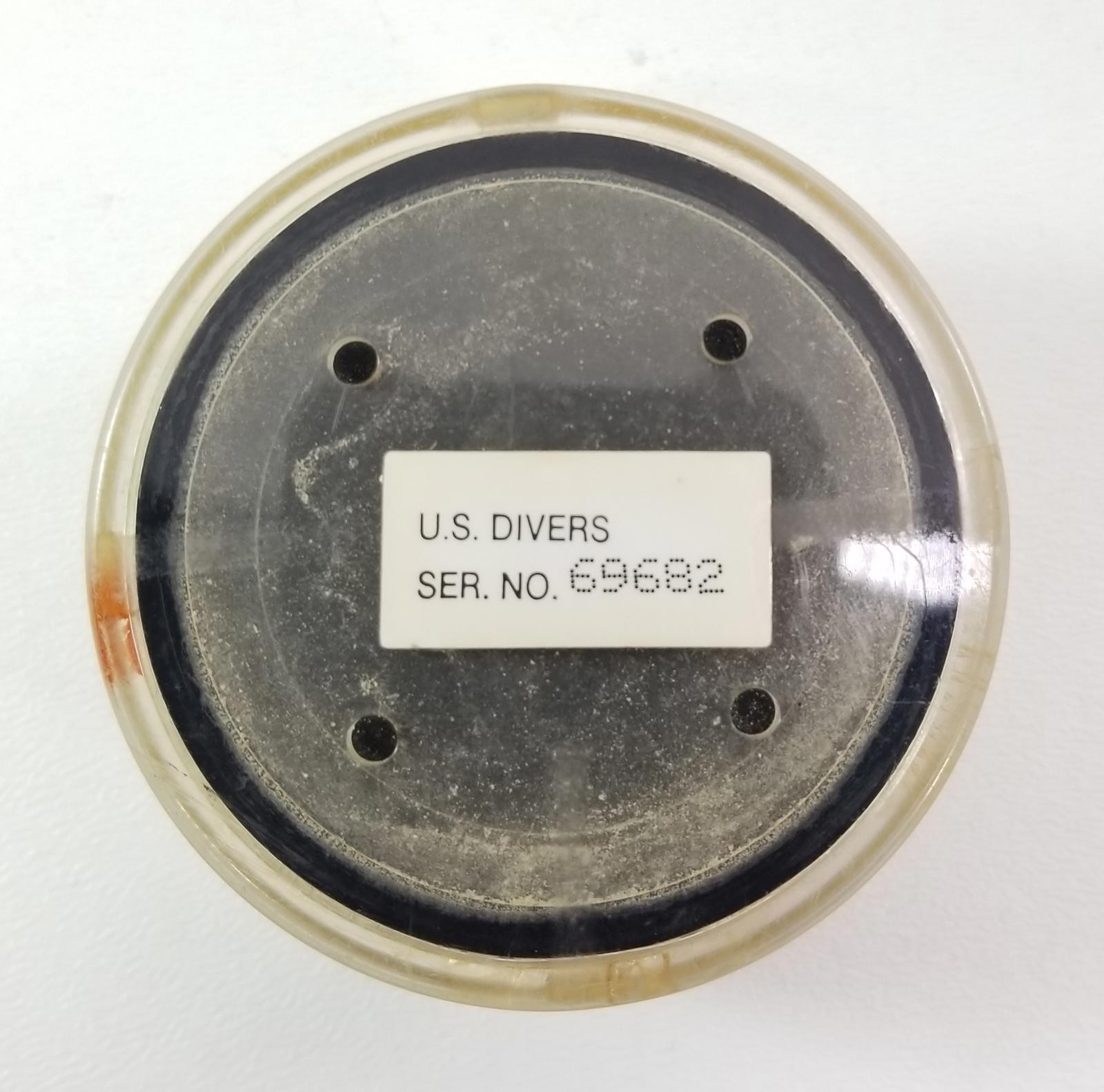 US Divers / Aqua Lung 200ft Depth Gauge Scuba Dive Puck Module + Max Depth Gauge