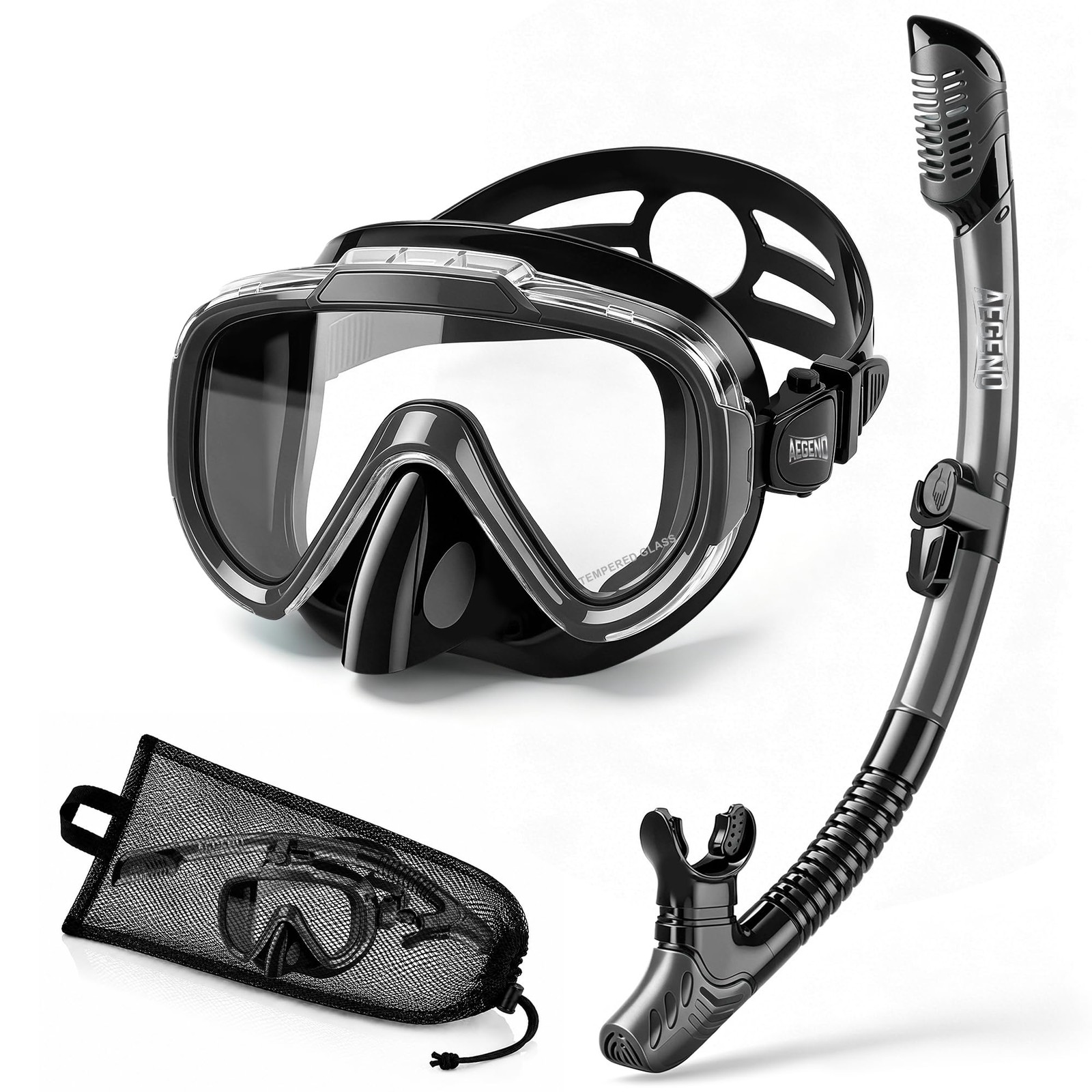 Snorkeling Gear Set for Adult Youth – Snorkel Diving Mask with Top Dry Value …
