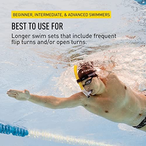 Original Swimmer’s Snorkel – Center-Mount Design – for Swim Training –
