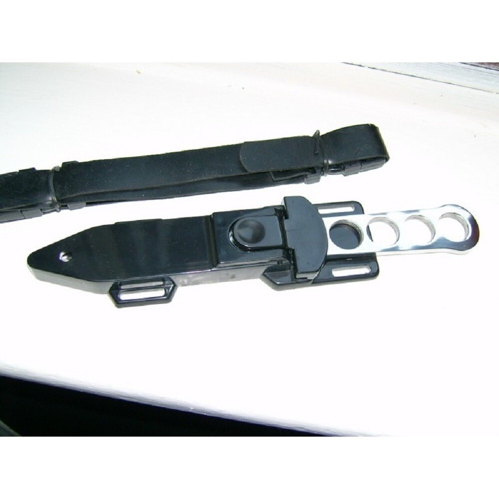 8.5″ SCUBA Dive Knife and Sheath w/ Rubber Leg Straps – Diving Diver’s – NEW