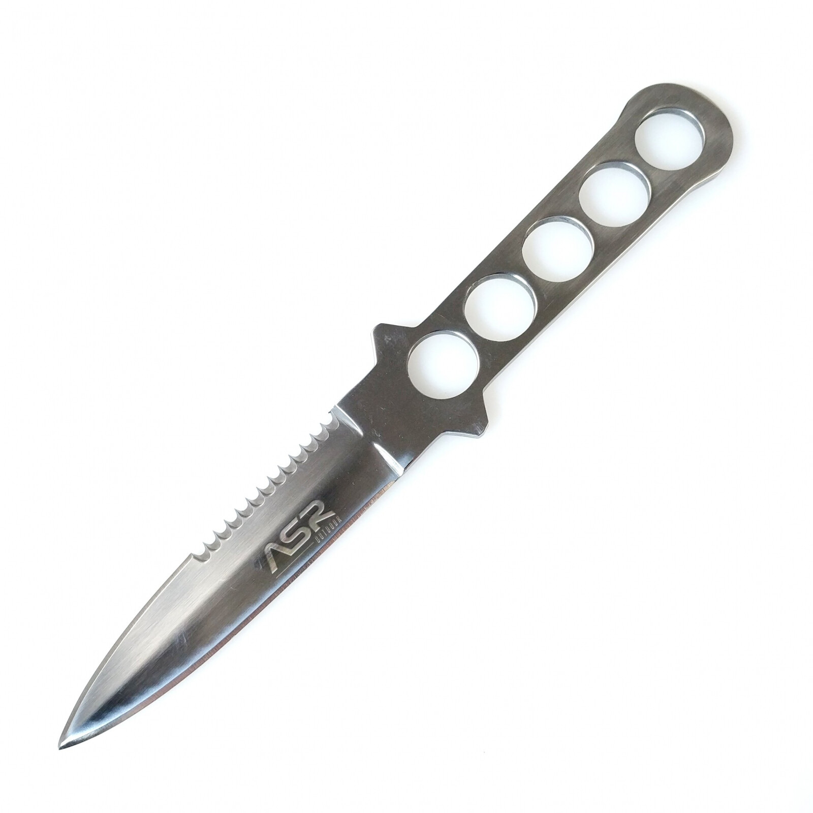 9 Inch Full Tang Serrated Dive Knife with Sheath and Leg Holster Straps