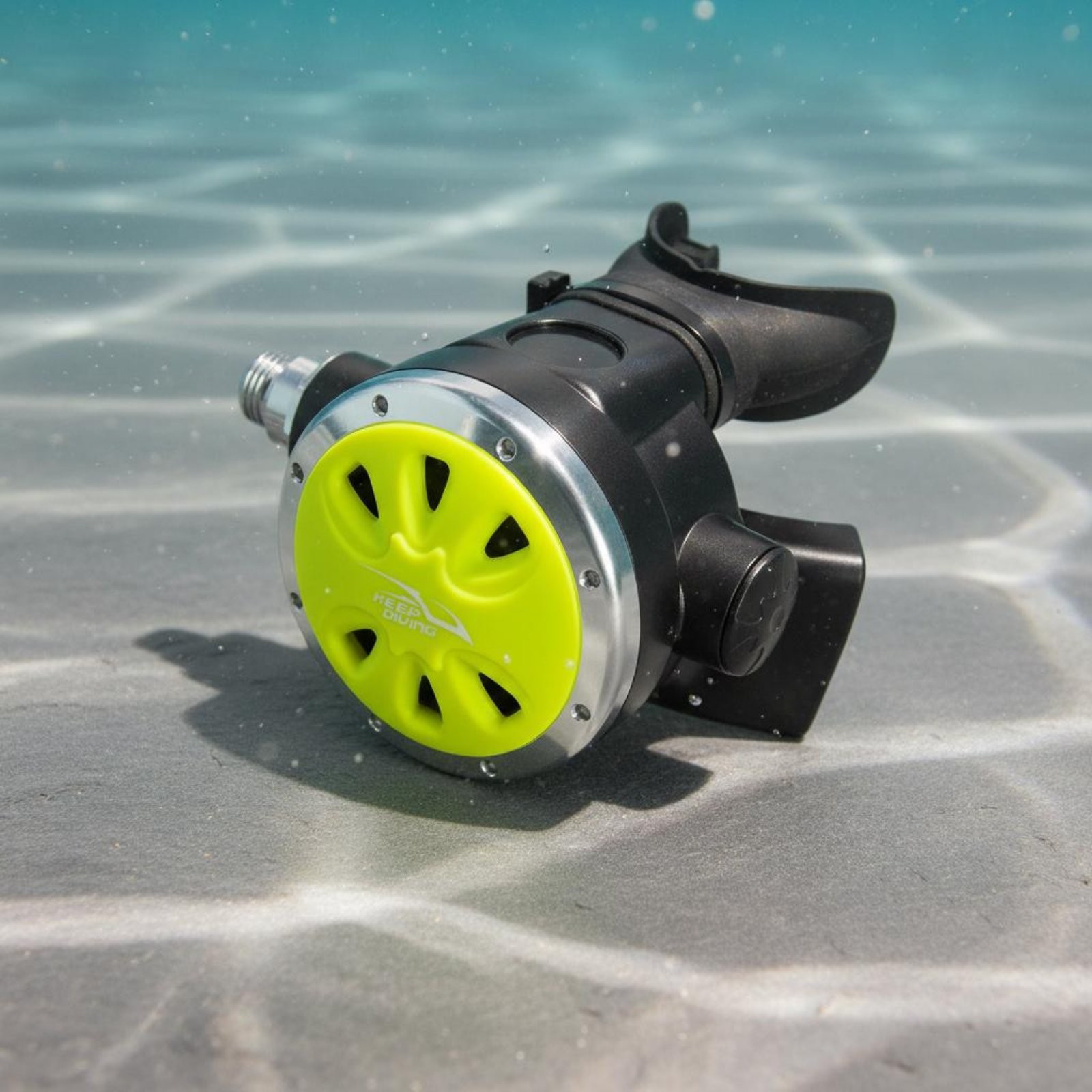Non-Adjustable Breathing Stage Comfortable Fit Dive Gear High Visibility
