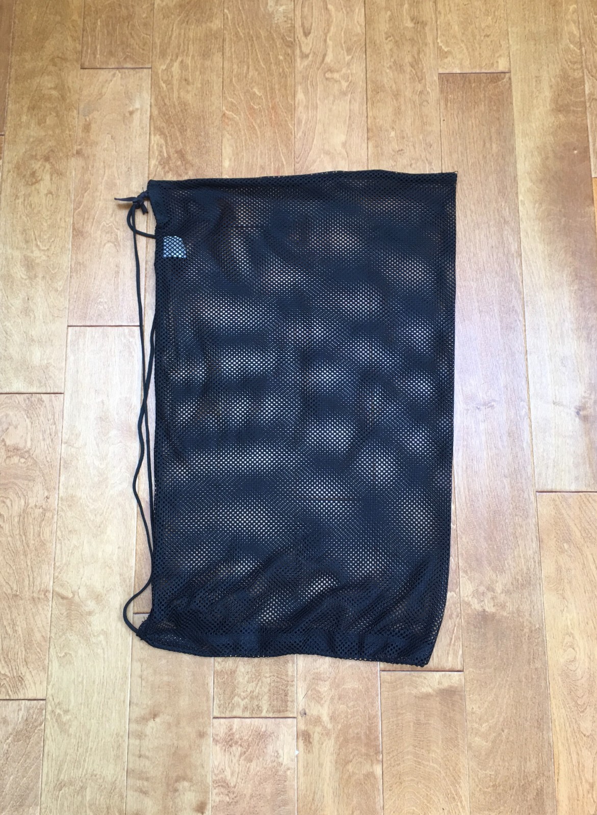 Sporti Swimming Equipment Mesh Drawstring Bag Black