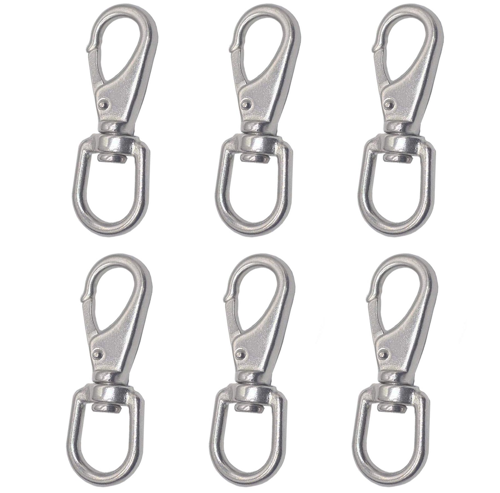 Diving Hook Clips 3-1/2 X 1-1/4 Inch Marine Grade 316 Stainless Steel – 6
