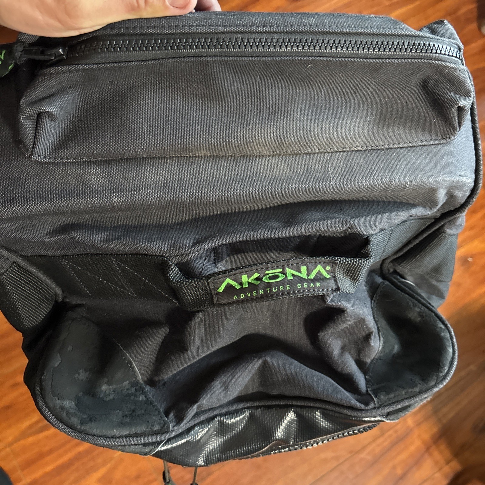 AKONA Adventure Gear Travel Scuba Dive Roller Bag BLACK 34″ x 15″ x 16″ READ!