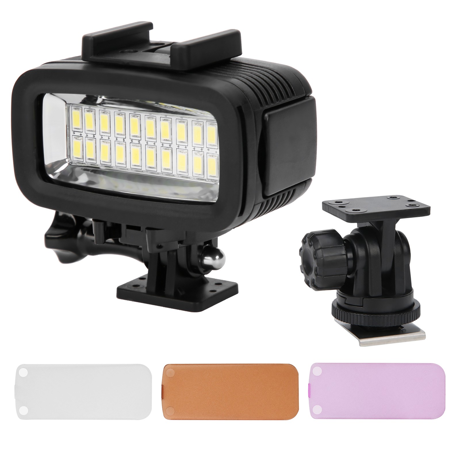 40m Underwater Photography Fill Light Waterproof Diving Camera LED Video Lig BEA