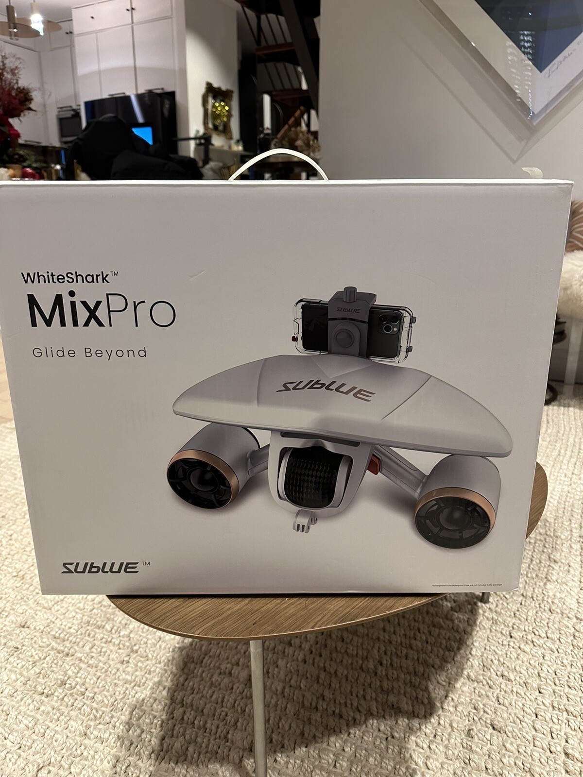 Sublue Whiteshark Mix Pro Underwater Scooter with Action Camera Mount & Dual Mot