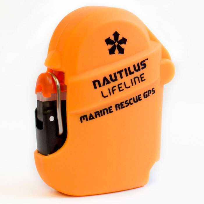 Nautilus LifeLine Marine Rescue GPS Silicone Pouch Submersible Dive Alert Scuba
