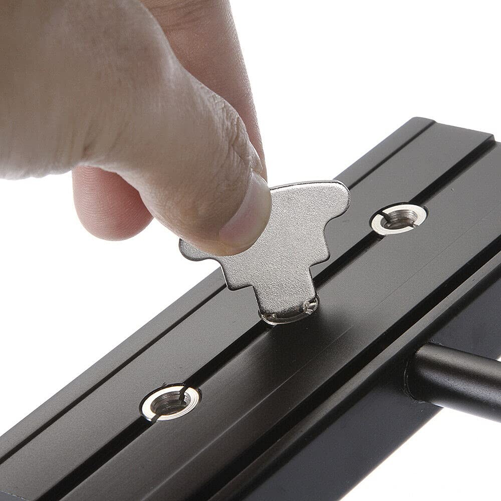 Hersmay 120mm Arca-Swiss Quick Release Plate with QR Clamp Adapter QR-120