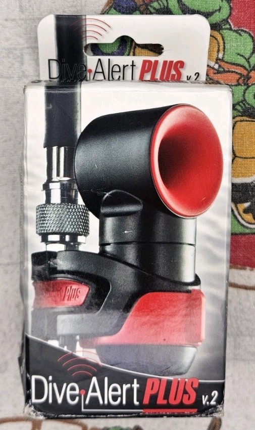 Ideations Dive Alert PLUS V2 Signaling Device Scuba Diving Alarm Pneumatic Horn