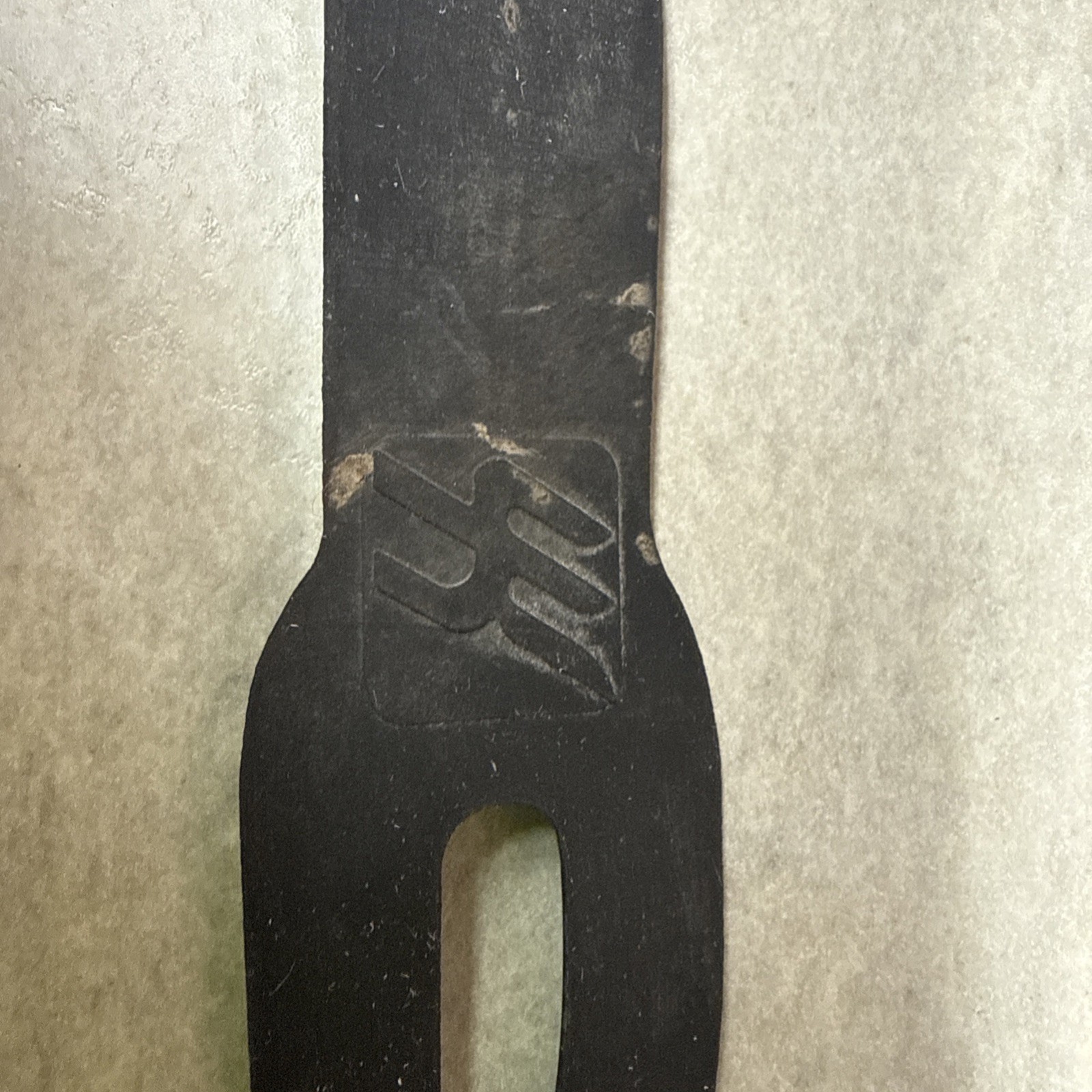 Vintage OEM NOS Underwater Kinetics black rubber mask strap 15/16” wide split