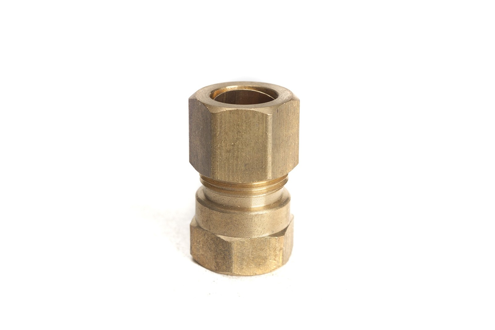 LTWFITTING Brass 1/2-Inch OD x 1/4-Inch Female NPT Compression Connector Fitt…