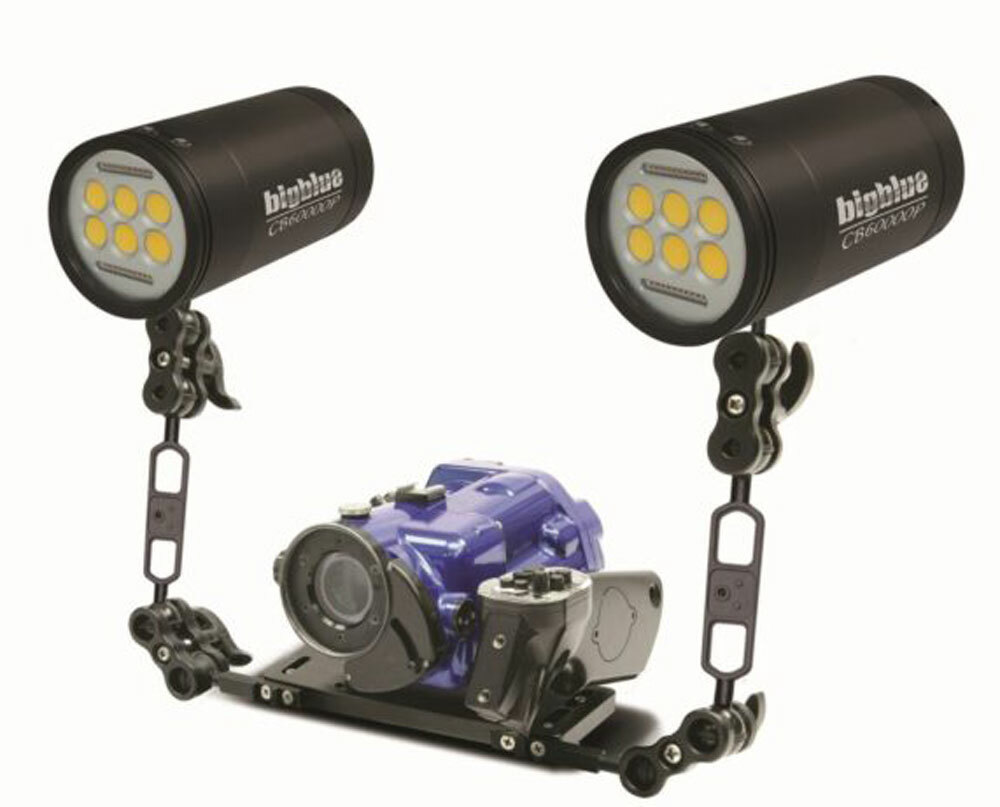 BigBlue CB60000P 60,000 Lumen Warm White Video Light w/Red Mode