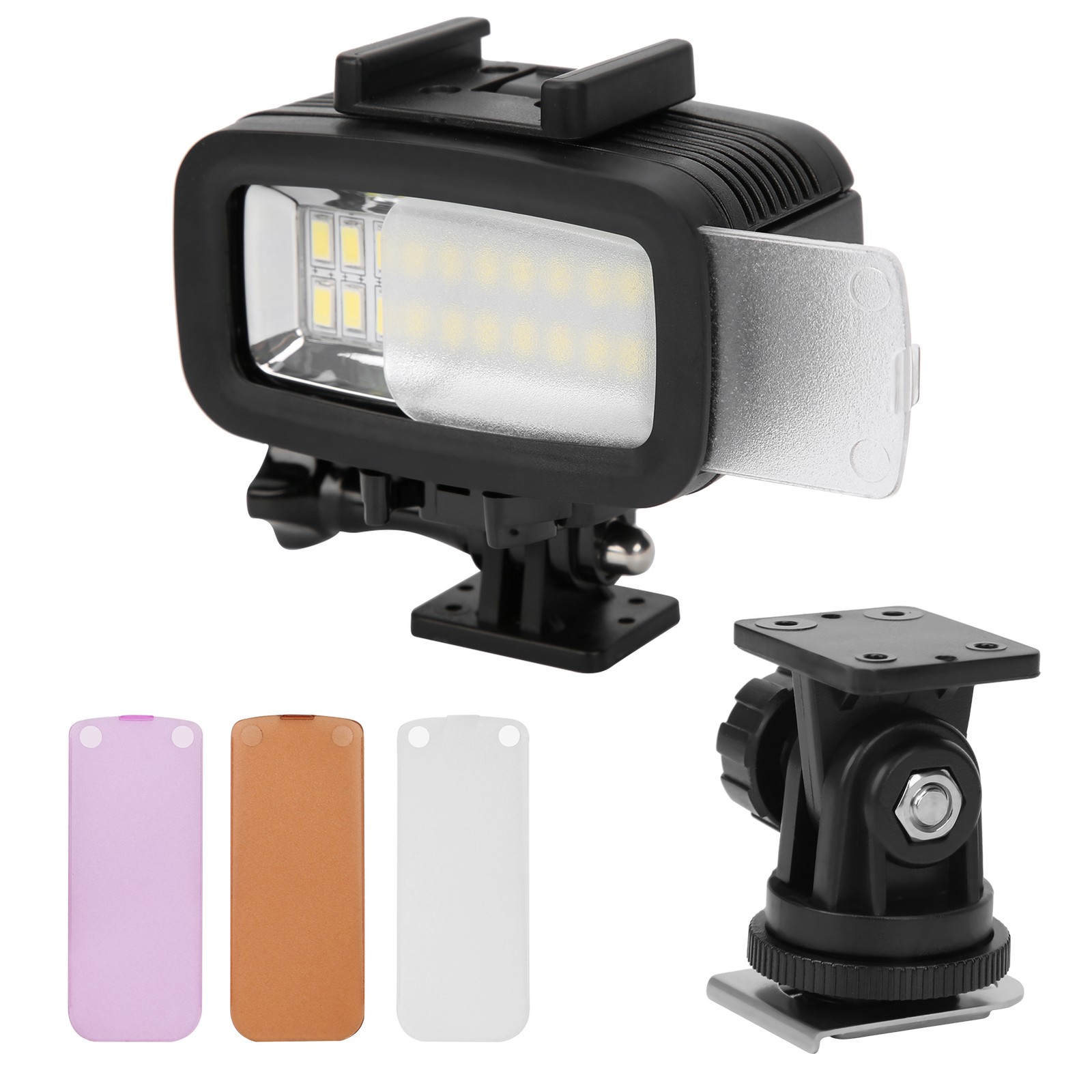 40m Underwater Photography Fill Light Waterproof Diving Camera LED Video Lig BEA