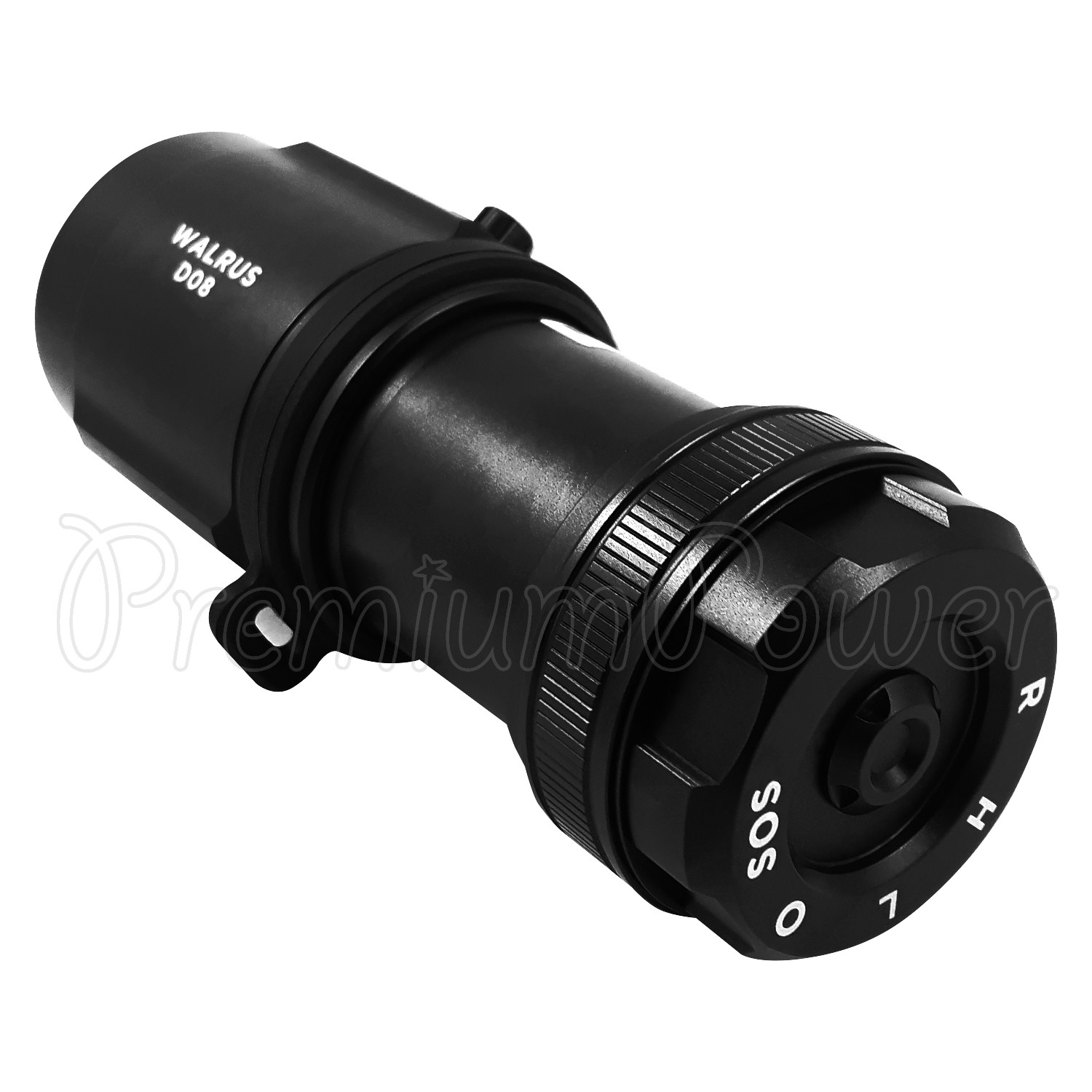 XTAR Walrus D08 Diving Flashlight LED 2000 lumens Photo Torch MC4 Charger Kit
