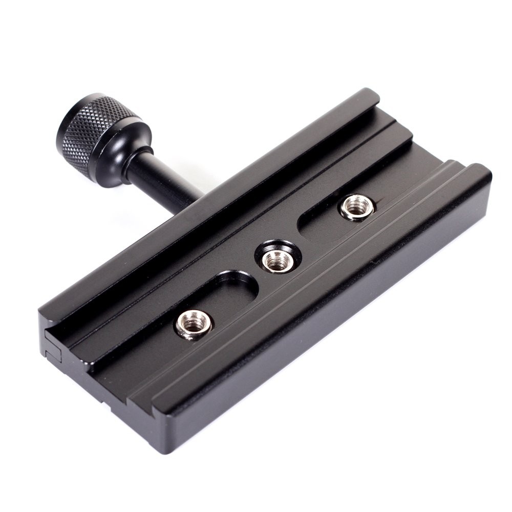 Hersmay 120mm Arca-Swiss Quick Release Plate with QR Clamp Adapter QR-120