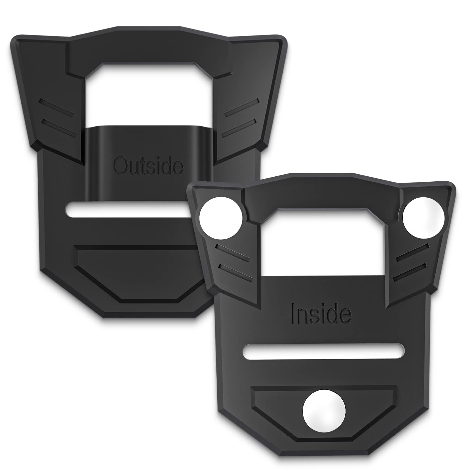 RUKUHOT Body Camera Mount, Universal Mounts & Clamps Fit for All Black