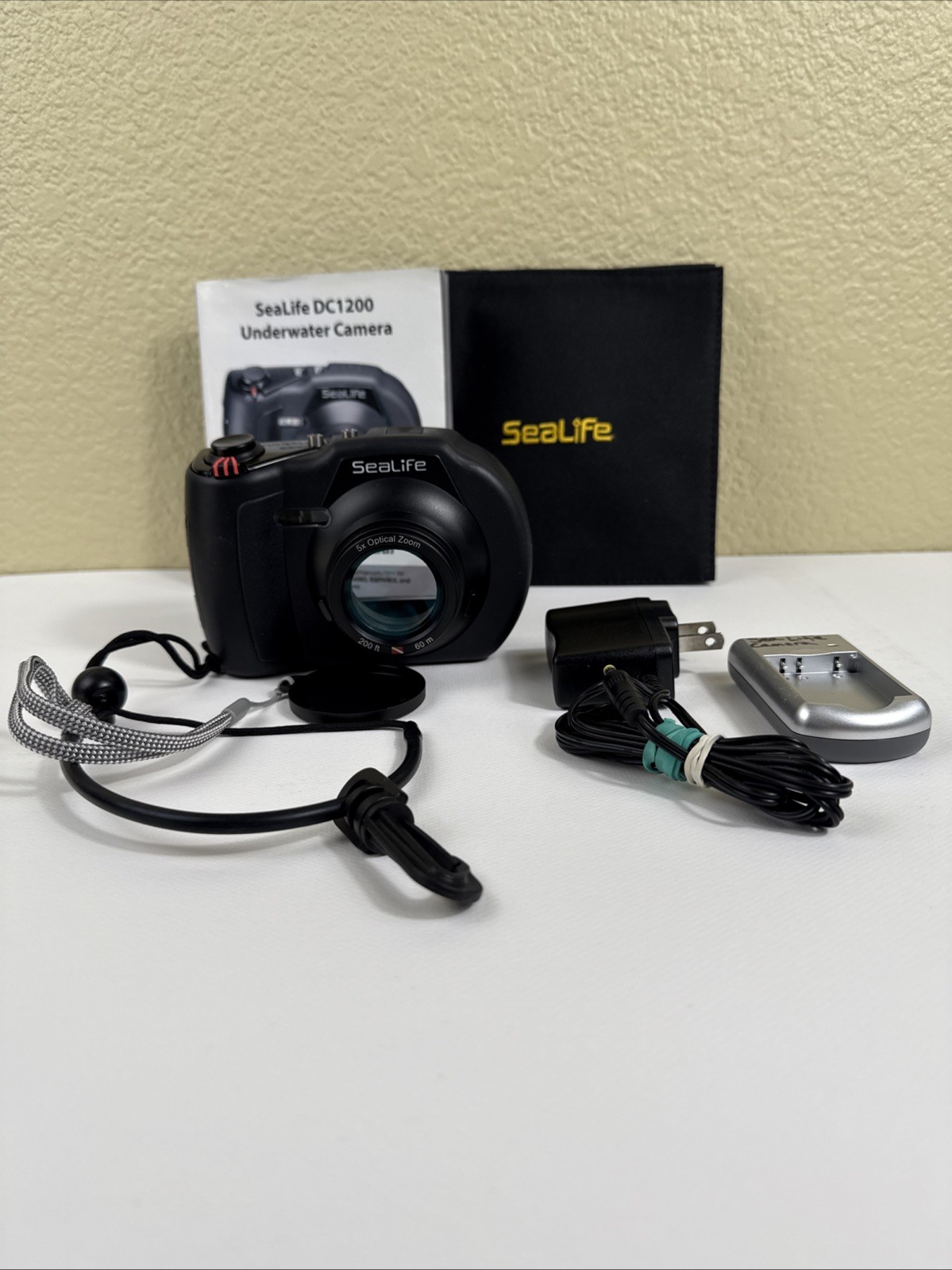 Sealife DC1200 Underwater Housing Only No Camera/Battery Charger/Manual