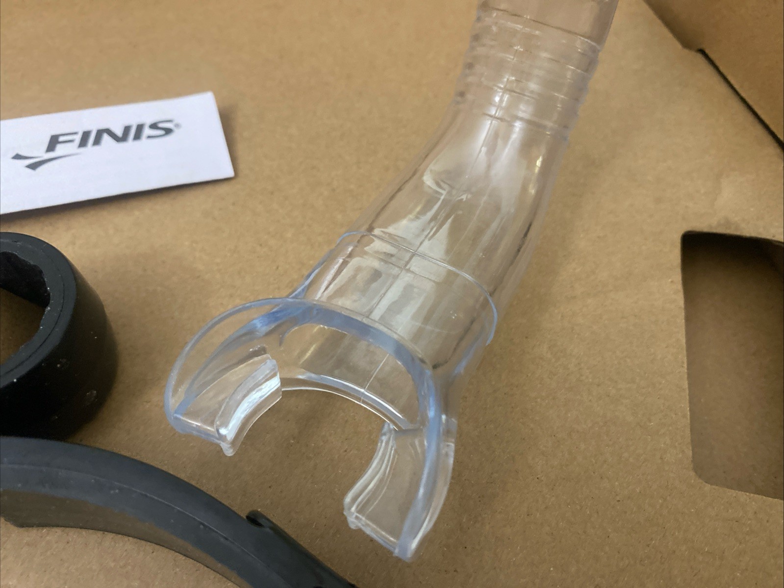 FINIS Freestyle Center-Mount Swimming Snorkel , Yellow, Adult