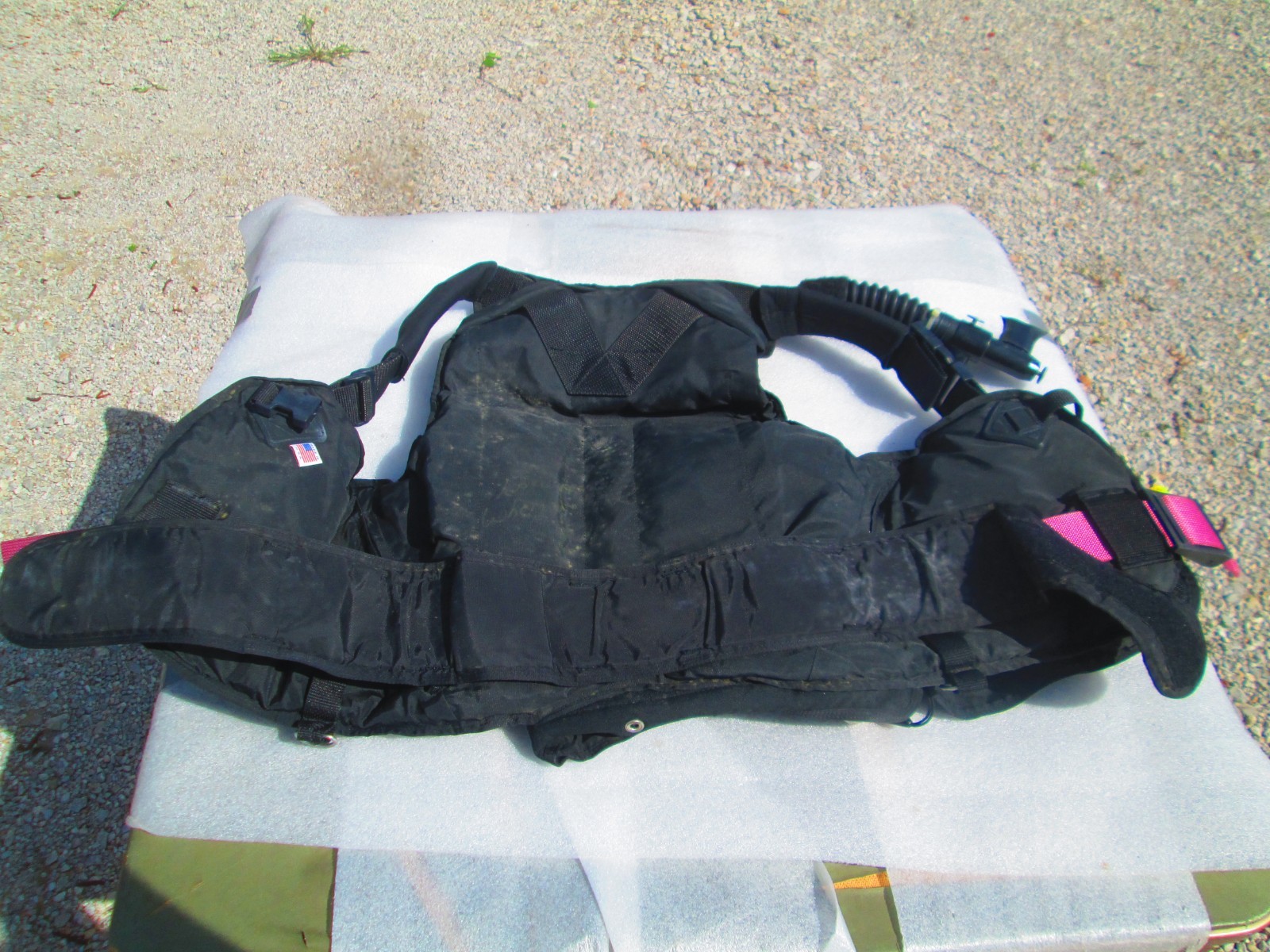 Custom Seatec Original Manta B/C BCD Size Medium? Small? Buoyancy Compensator