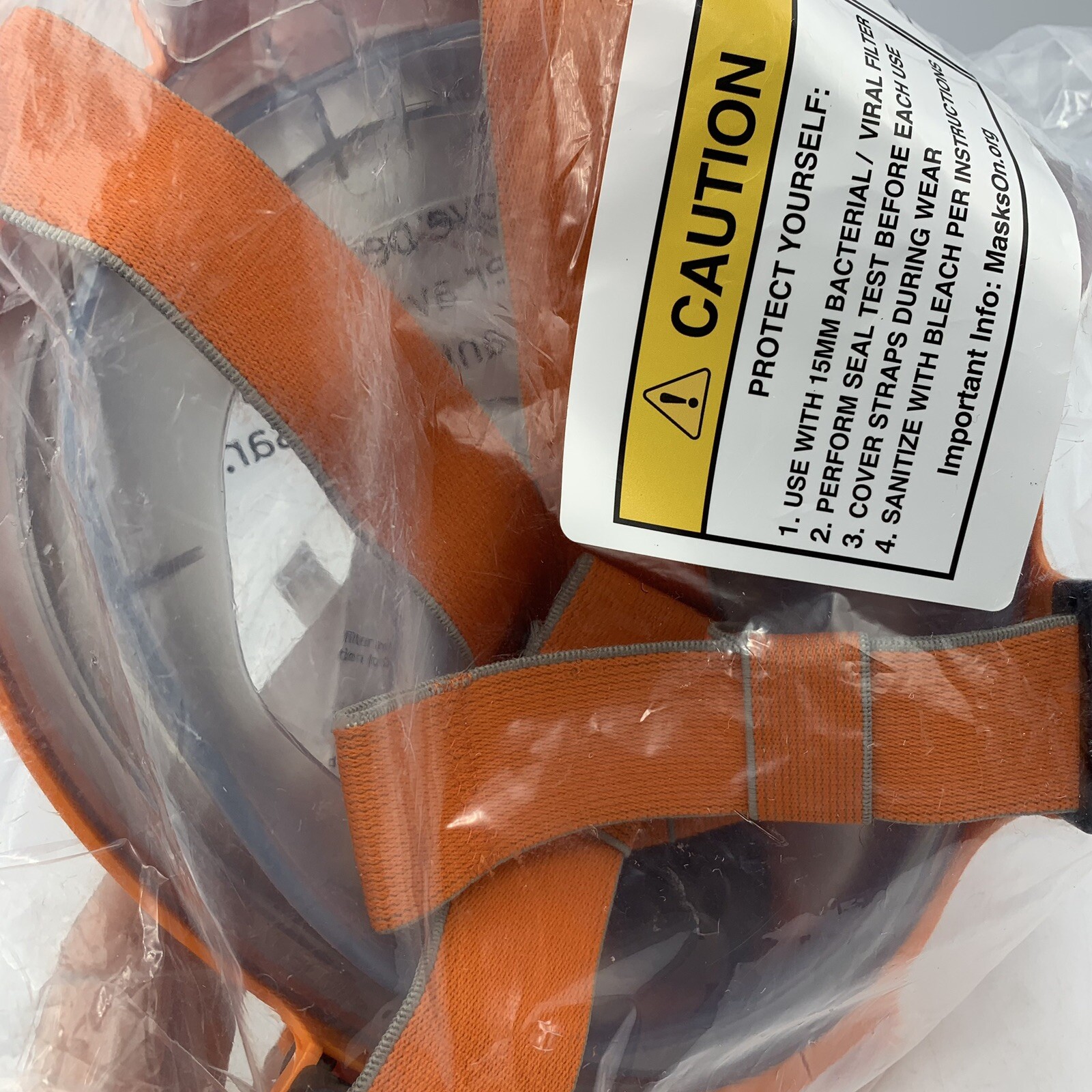 Ocean Reef ARIA Full Face Mask Size M/L Orange Model 110 Filter Not Included NEW