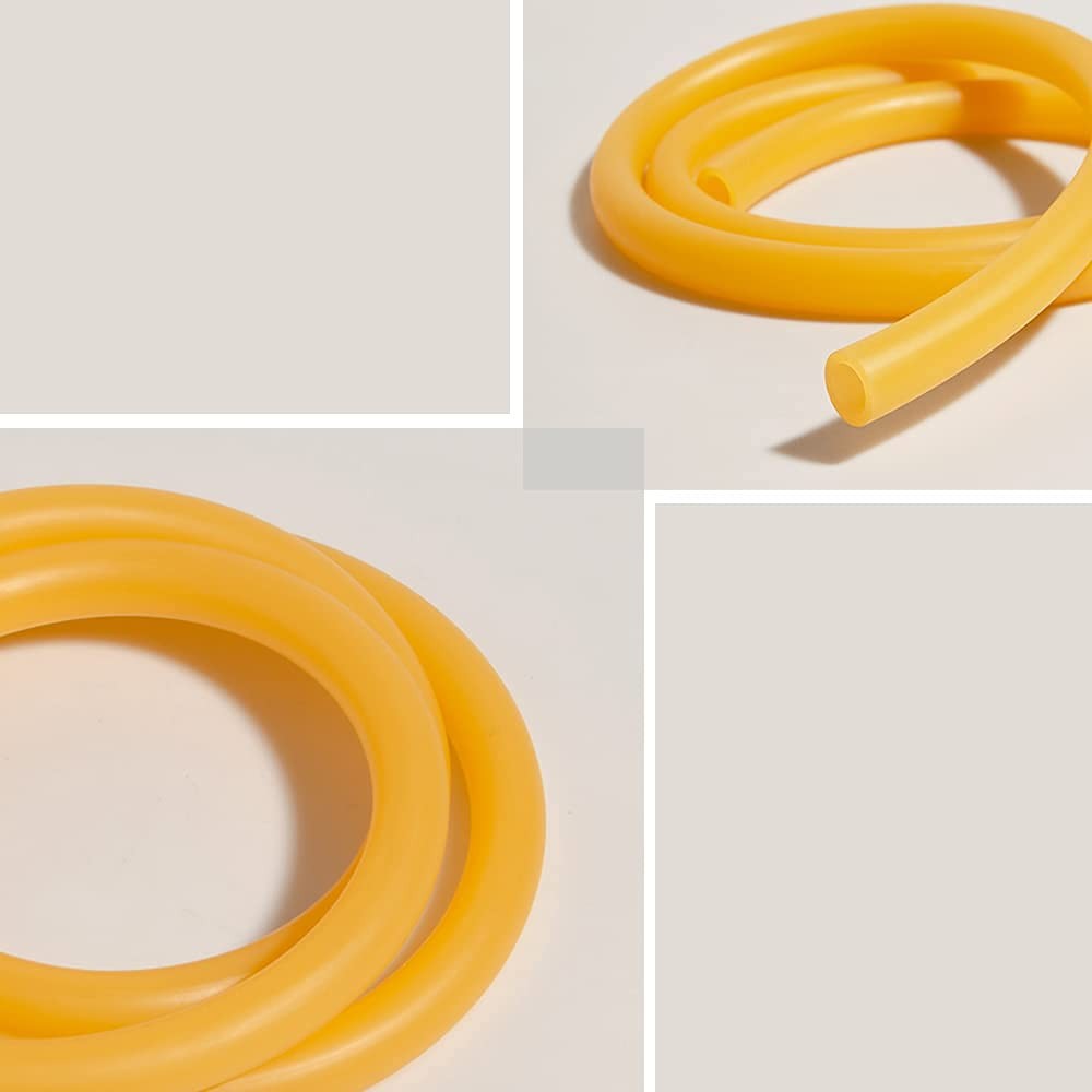 Feelers Natural Latex Rubber Tubing Tube 1/2″ (12mm) ID x 12mm*17mm,