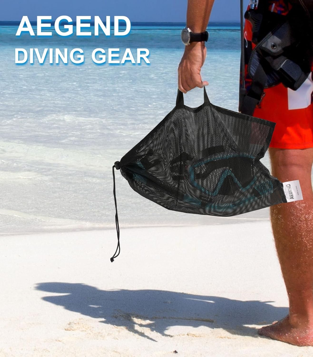 Aegend Snorkeling Gear for Adults Youth Kids, Snorkel Mask with Top Dry Valve –