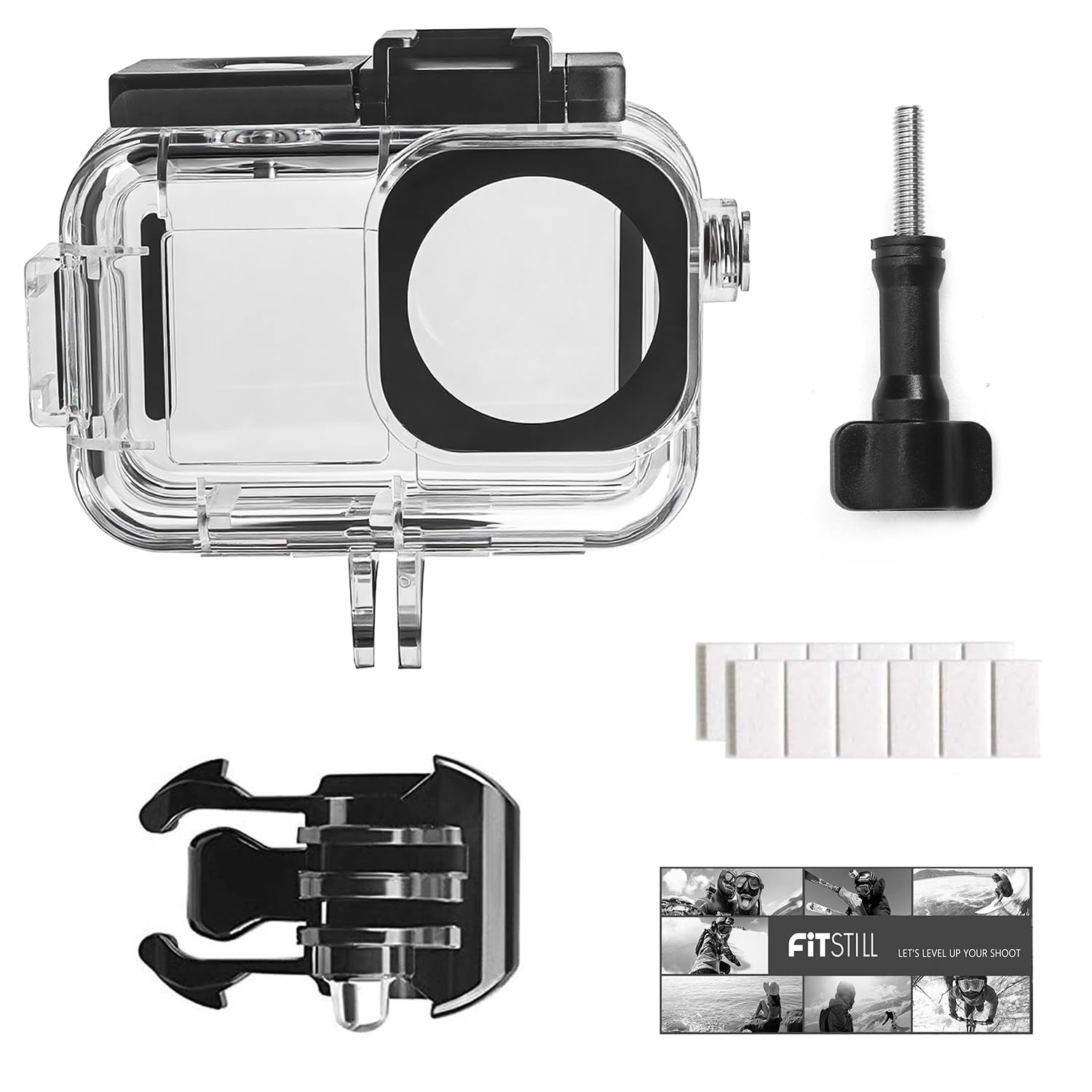 FitStill 196FT/60M DJI Osmo Action 5 Pro/4/3, 5 Pro/4/3