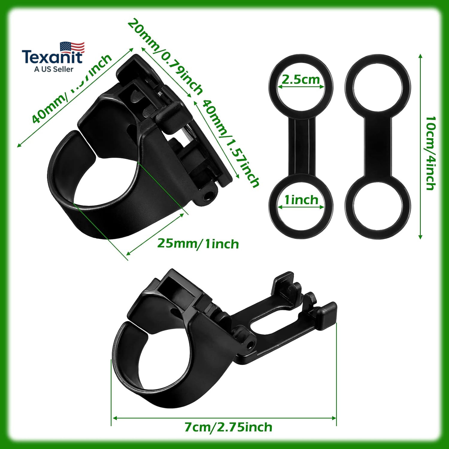 Scuba Dive Snorkel Clip Silicone Diving Snorkel Keeper Mask Strap Holder Retaine