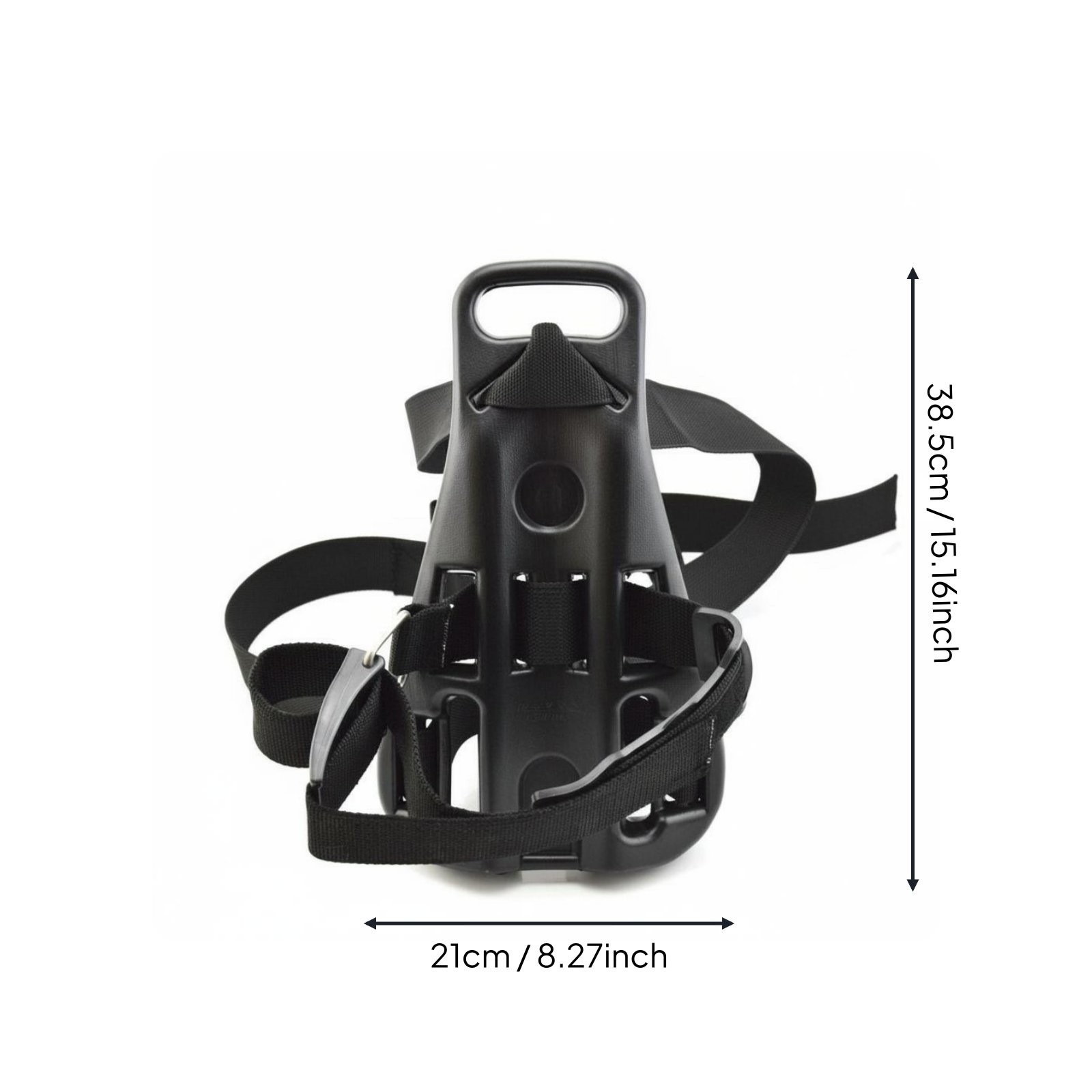 Air Cylinder Back Mount Lightweight Diving Cylinder Holder Quick-Release Buckle