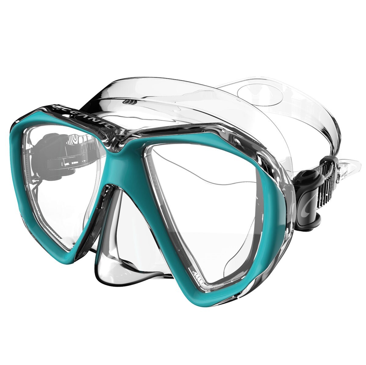 Oceanic Duo Mask Clear and Aqua