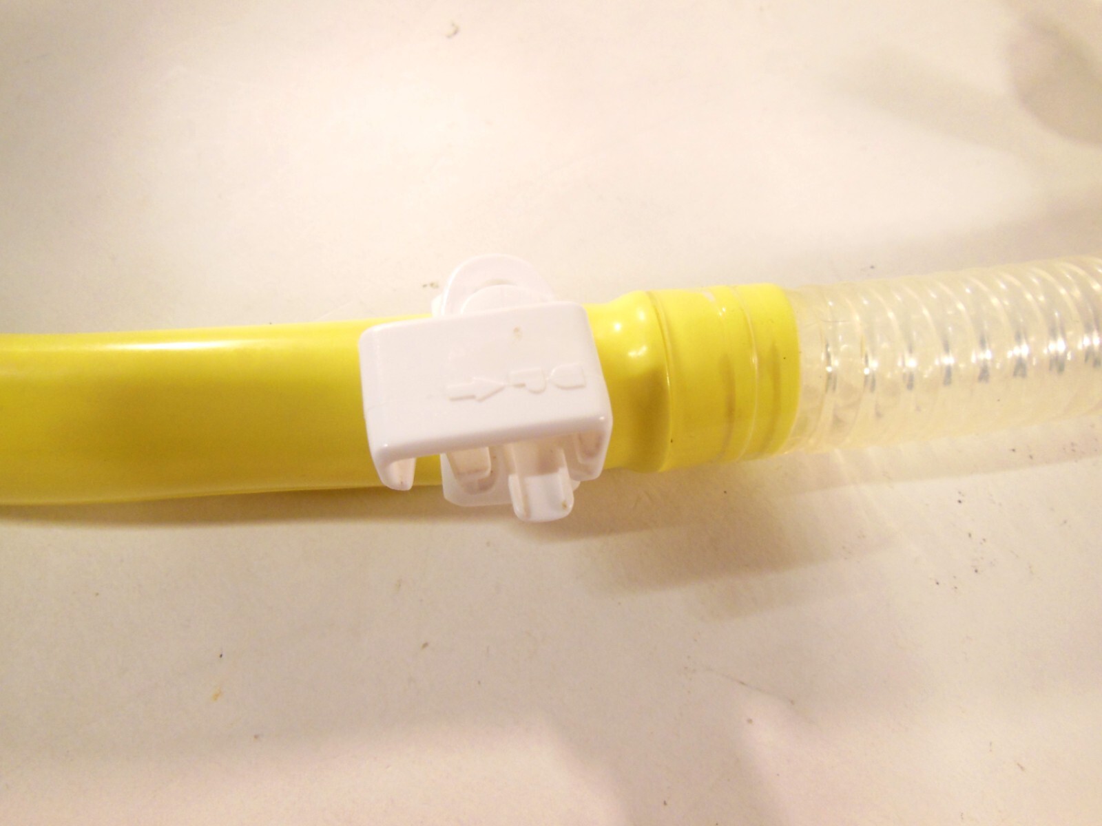 TUSA Platina Hyperdry SP-170 FY Snorkel in Flash Yellow and Black, Very Nice