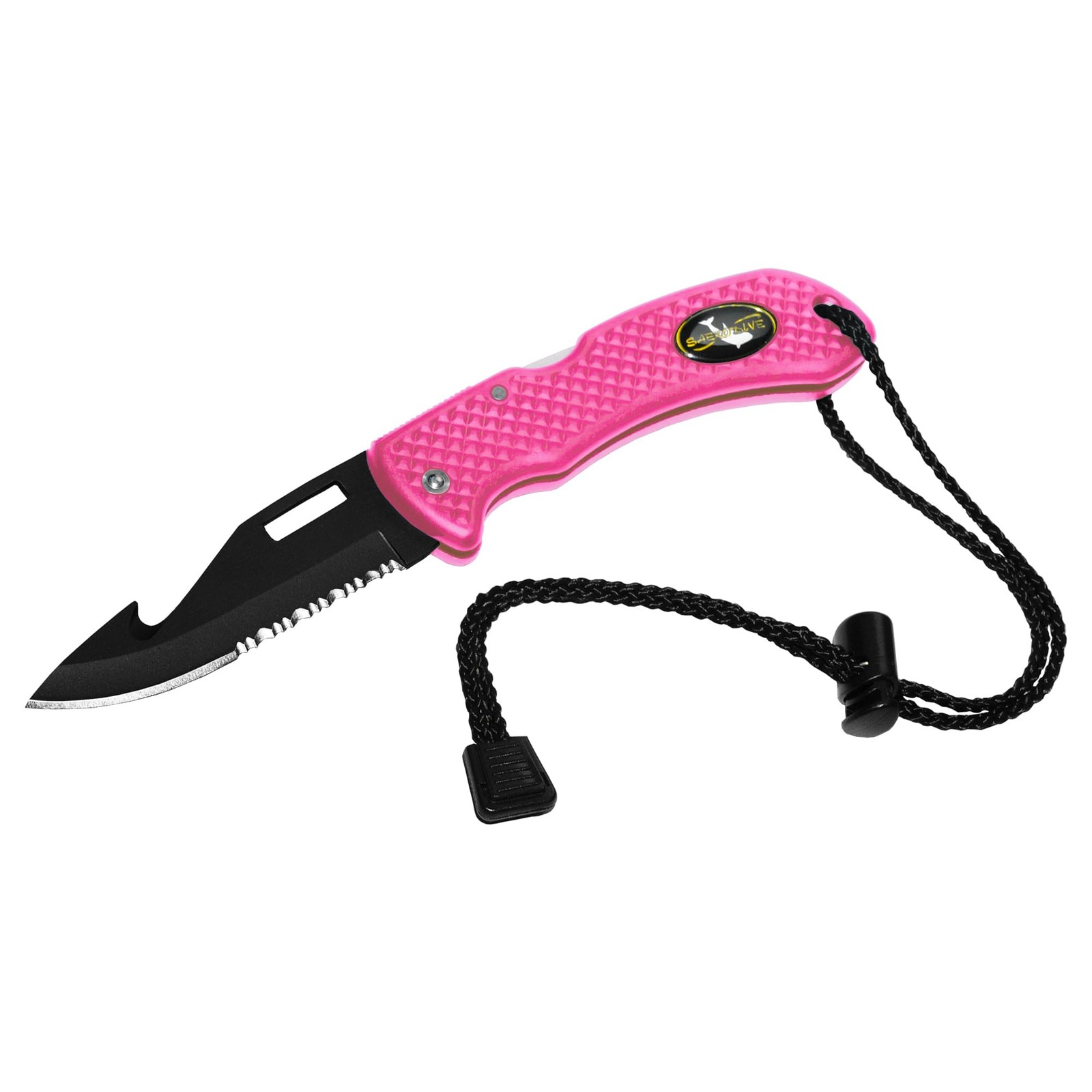 Nami Folding Knife – Wrist Lanyard, Saltwater Resistant – Scuba Diving, Spear…