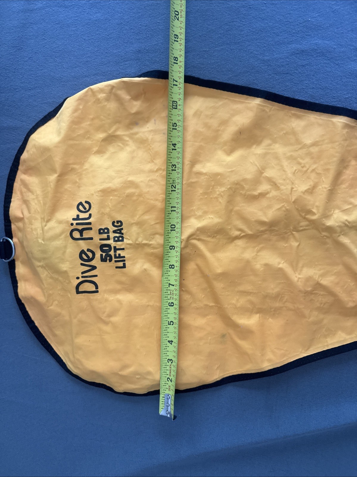 Dive Rite 50lb Lift Bag Wreck Salvage Rescue Dive Underwater Scuba Recovery